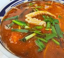 Pickled Chili Squid Rice Noodles