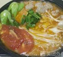 Tomato Meatball Hot Rice