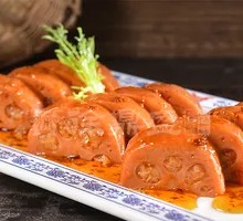 Stuffed Lotus Root with Glutinous Rice