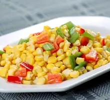 Green Pepper and Corn