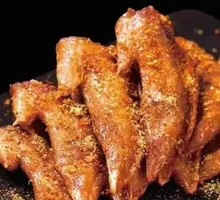 Spicy Chicken Wing Tips in Bowl