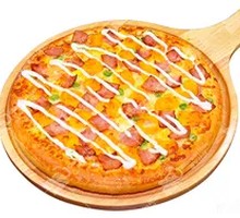 Salted Egg Yolk Bacon Pizza