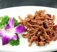 Sizzling Duck Intestines