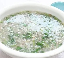Beef Soup with Thickened Sauce