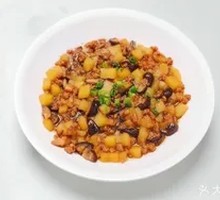 Shiitake Mushroom and Pork Minced Potato
