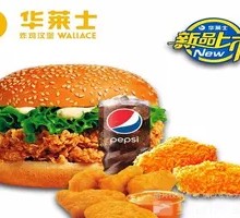 Spicy Chicken Leg Burger Meal (Single)