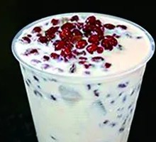 Red Bean Milk Tea