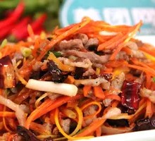 Carrot and Pork Stir-fry