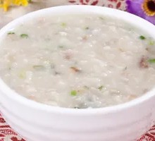Century Egg and Pork Porridge