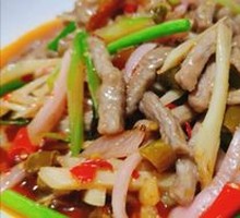 Pickled Vegetable and Pork Shreds