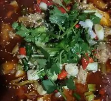 Sour Cabbage Pork Intestine Chicken