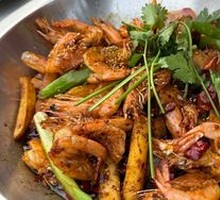 Spicy Stir-Fried Shrimp
