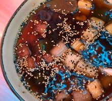 Fruit Taro Balls and Glutinous Rice Balls