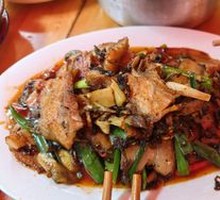Salted Vegetable Stir-fried Pork