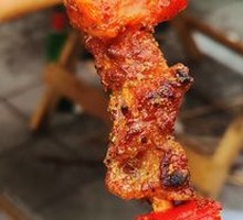 Red Pepper Lamb Skewers