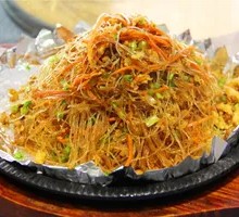 Stir-Fried Noodles with Meatballs