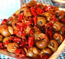 Spicy Snail Stir-fry