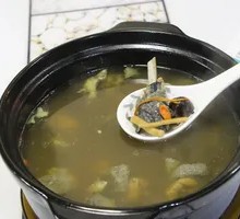 Bird's Nest Mushroom Chicken Soup