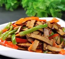 Spicy Pepper and Tofu with Pork Belly Stir-fry