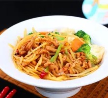 Potato and Pork Rice Bowl