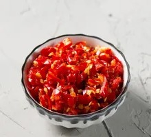 Trendy Pig's Feet with Chopped Pepper Sauce Rice