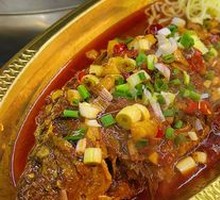 Dry-Braised Spineless Crucian Carp