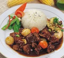 Braised Beef Brisket Rice