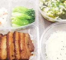 Preserved Vegetable Braised Pork Rice Bowl
