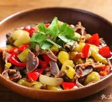 Spicy Pepper Chicken Offal