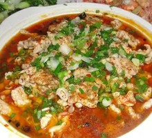 Sichuan Boiled Pork Slices