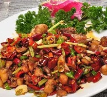 Spicy Chicken with Chili