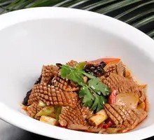 Pickled Pepper Tripe Rice Bowl