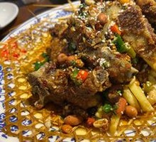 Braised Pork Ribs in Lotus Leaf