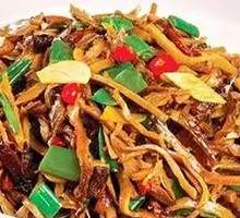Preserved Meat and Potato Strips