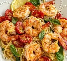Energy Fresh Shrimp Pasta