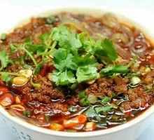 Vegetarian Sour Spicy Noodles