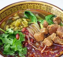 Pickled Pepper Beef Noodles