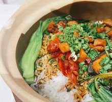 Head Soy Sauce and Pork Lard Rice