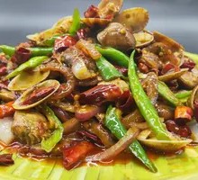 Sichuan-style Clams with Chili