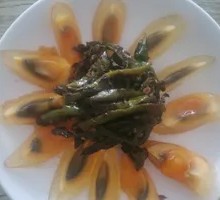 Spicy Pepper and Century Egg