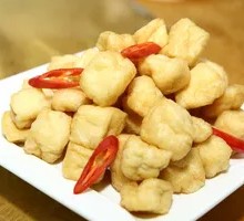 Fried Tofu in Sauce
