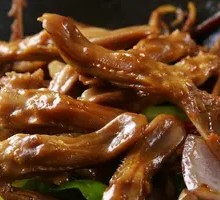 Duck Tongue Skewers