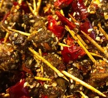 Skewered Beef Bites
