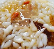 Red Sugar Cold Shrimp and Ice Jelly Combination