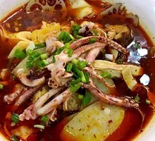 Spicy Squid Stir-fry