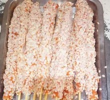 Snowflake Meat Skewers
