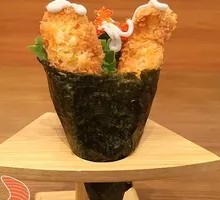 Fried Shrimp Hand Roll