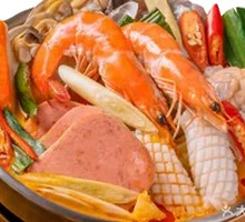 Signature Tom Yum Seafood Pot