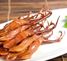烤鸭舌