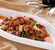 Ginger Stir-Fried Duck